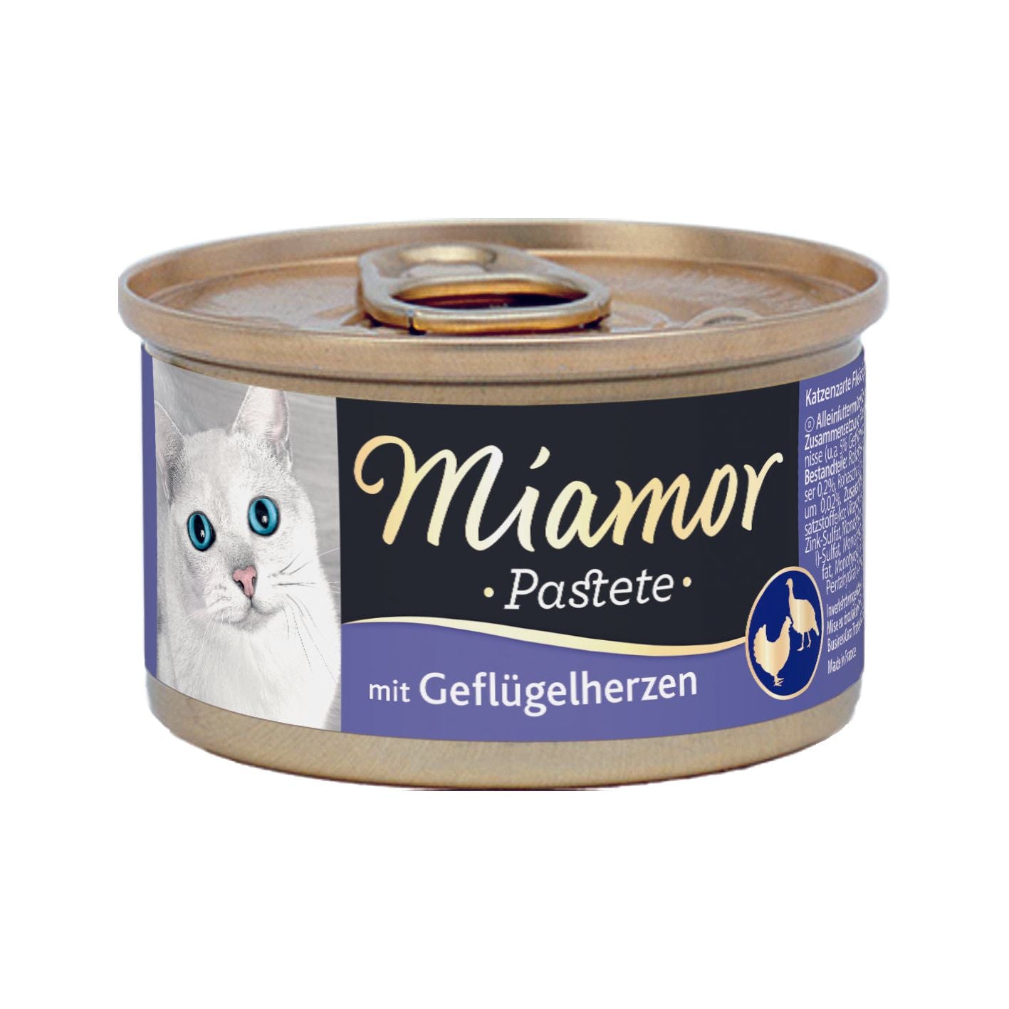 Miamor Pastete Geflügel-Herz 12x 85g